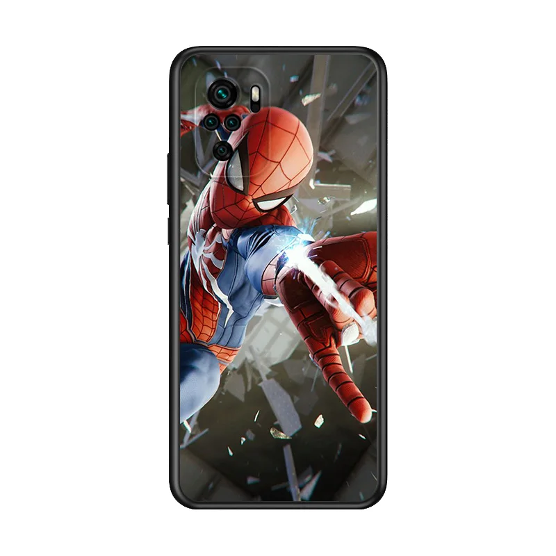 Marvel Super Hero Avengers Spider-Man For Xiaomi Redmi Note 10S 10 9T 9S 9 8T 8 7S 7 6 5A 5 4X 4 Pro Max 5G Black Phone Case
Marvel Super Hero Avengers Spider-Man For Xiaomi Redmi Note 10S 10 9T 9S 9 8T 8 7S 7 6 5A 5 4X 4 Pro Max 5G Black Phone Case