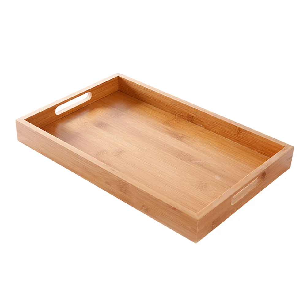 1pc Bamboo Tray Practical Food Serving Tray Household Snack Dessert Storage Tray
1pc Bamboo Tray Practical Food Serving Tray Household Snack Dessert Storage Tray
