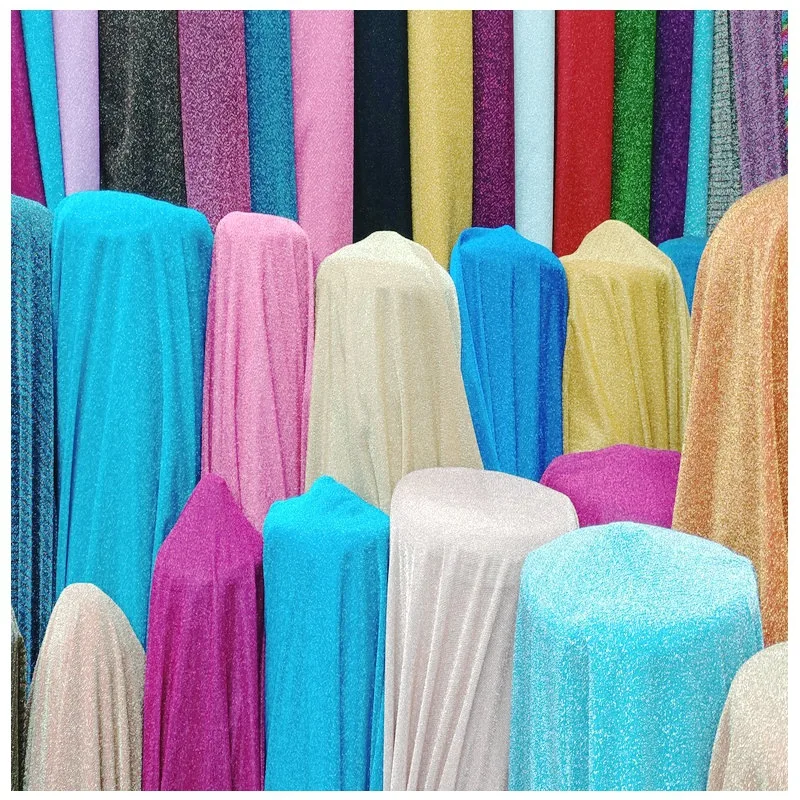 Shimmer Fabric Metallic Polyester Party Decoration Shiny Fabric for Sweater Dress Dance Wear Stage Designer Fabric By The Yard
Shimmer Fabric Metallic Polyester Party Decoration Shiny Fabric for Sweater Dress Dance Wear Stage Designer Fabric By The Yard