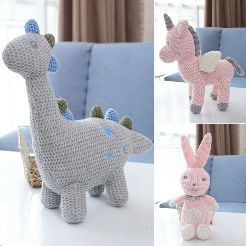 1pc Creative Toys For Kids Wool Knit Animal Rabbit Children's Funny Gifts Children Comfort Baby's Room Ornaments Home Decor
1pc Creative Toys For Kids Wool Knit Animal Rabbit Children's Funny Gifts Children Comfort Baby's Room Ornaments Home Decor