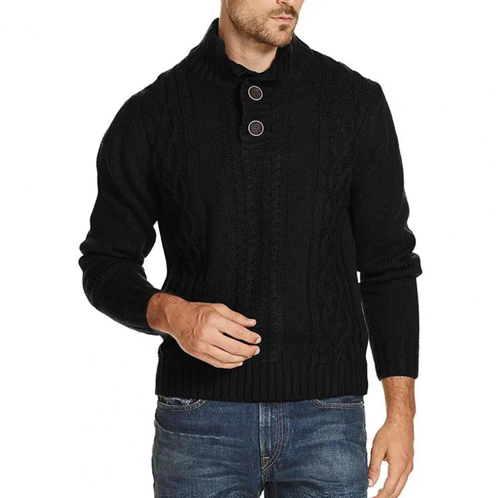 Men Winter Sweater 2021 Stylish Fall Sweater Knitted Stand Collar Warm Solid Color Slim Winter Sweater for Daily Wear
Men Winter Sweater 2021 Stylish Fall Sweater Knitted Stand Collar Warm Solid Color Slim Winter Sweater for Daily Wear