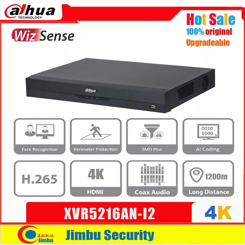 Видеорегистратор Dahua 4K XVR 16ch WizSense, встроенный в поиск Penta-образный HDCVI/AHD/TVI/CVBS с автоматическим обнаружением
Видеорегистратор Dahua 4K XVR 16ch WizSense, встроенный в поиск Penta-образный HDCVI/AHD/TVI/CVBS с автоматическим обнаружением