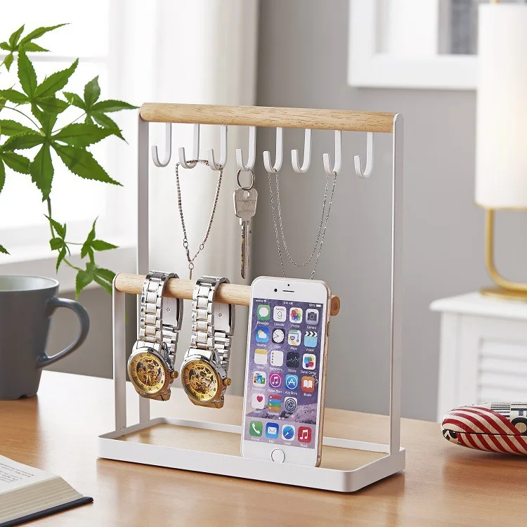 Japanese Style Jewelry Rack Metal Household Desktop Finishing Jewelry Storage Rack Key Jewelry Display Rack
Japanese Style Jewelry Rack Metal Household Desktop Finishing Jewelry Storage Rack Key Jewelry Display Rack