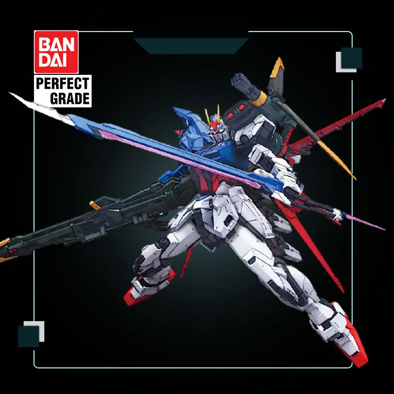 Bandai Gundam Anime Action Figures Assembly Model PG 1/60 Fully Equipped Fully Armed Perfect Strike Gundam New Rules Ornaments
Bandai Gundam Anime Action Figures Assembly Model PG 1/60 Fully Equipped Fully Armed Perfect Strike Gundam New Rules Ornaments