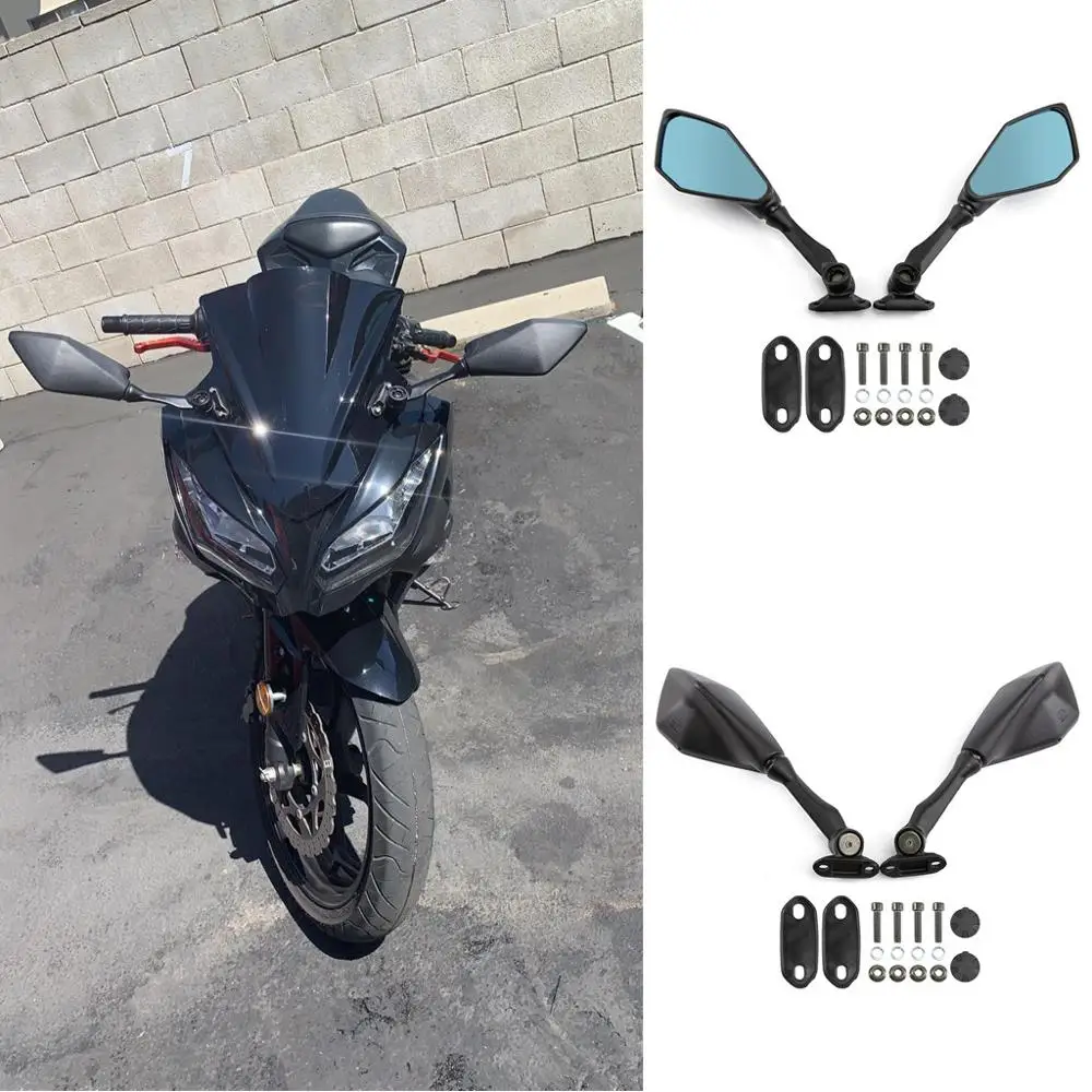 Motorcycle Rear View Mirror For Kawasaki Ninja 300 Ninja 250 ZX 6R 636 300R EX300 ABS 2011-2018 For Ninja 400 EX400 2018-2020
Motorcycle Rear View Mirror For Kawasaki Ninja 300 Ninja 250 ZX 6R 636 300R EX300 ABS 2011-2018 For Ninja 400 EX400 2018-2020