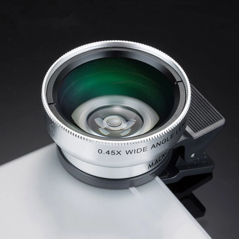2 In 1 Hd Camera Lens 0.45x Super Wide Angle&12.5x Macro Mobile Lens Phone Lens For Iphone 11 Xiaomi
2 In 1 Hd Camera Lens 0.45x Super Wide Angle&12.5x Macro Mobile Lens Phone Lens For Iphone 11 Xiaomi