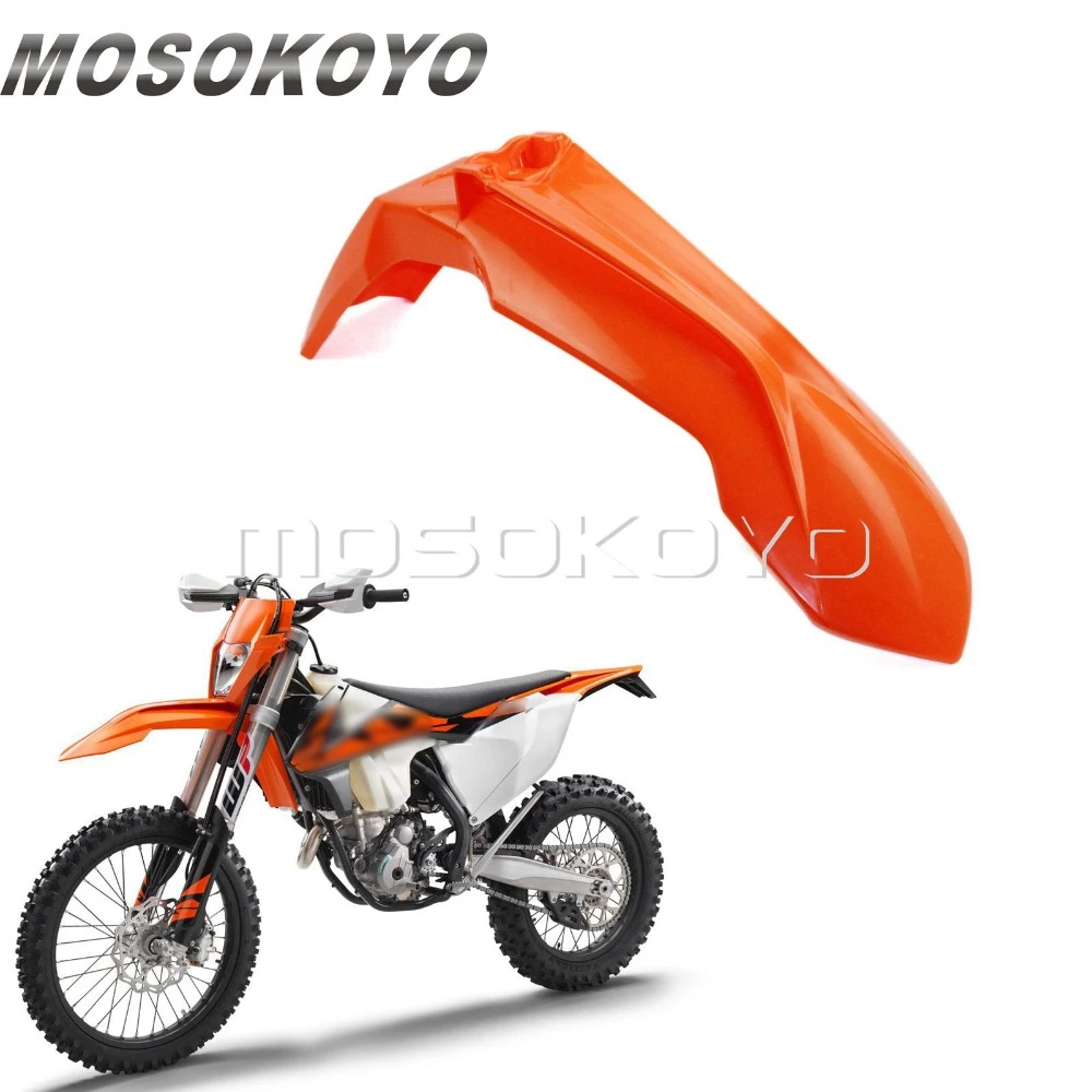 Оранжевое переднее крыло для мотоцикла брызговик XC EXC W SX SXF F 125 150 250 300 450 500 2013 2016