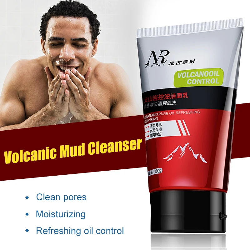 Volcanic Mud Facial Cleanser Anti-acne Blackhead Remover Daily Face Wash for Removing Oil Control BUTT666
Volcanic Mud Facial Cleanser Anti-acne Blackhead Remover Daily Face Wash for Removing Oil Control BUTT666