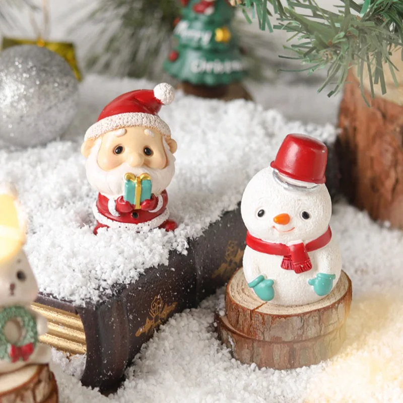 New Year Christmas Decorations Resin Santa Claus Ornaments Christmas Figures DIY Decorations For Xmas Home Decor
New Year Christmas Decorations Resin Santa Claus Ornaments Christmas Figures DIY Decorations For Xmas Home Decor