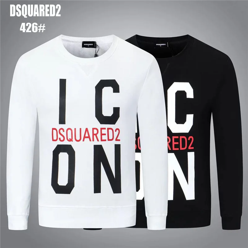 2021 European and American fall/winter new style Dsquared2 pure cotton casual pullover DSQ2 applique embroidery D2 men and women
2021 European and American fall/winter new style Dsquared2 pure cotton casual pullover DSQ2 applique embroidery D2 men and women