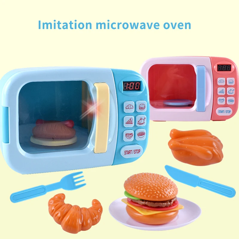 Kids Kitchen micro wave oven Simulation Microwave Oven Educational Toys Mini Kitchen Food Pretend Play Cutting Role Playing Toys
Kids Kitchen micro wave oven Simulation Microwave Oven Educational Toys Mini Kitchen Food Pretend Play Cutting Role Playing Toys