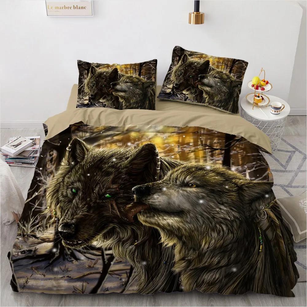 3D Animal Bed Linens Pillow Slips Custom Design Camel Quilt Cover Sets King Queen Super King Twin Double Size Wolf Beddings
3D Animal Bed Linens Pillow Slips Custom Design Camel Quilt Cover Sets King Queen Super King Twin Double Size Wolf Beddings