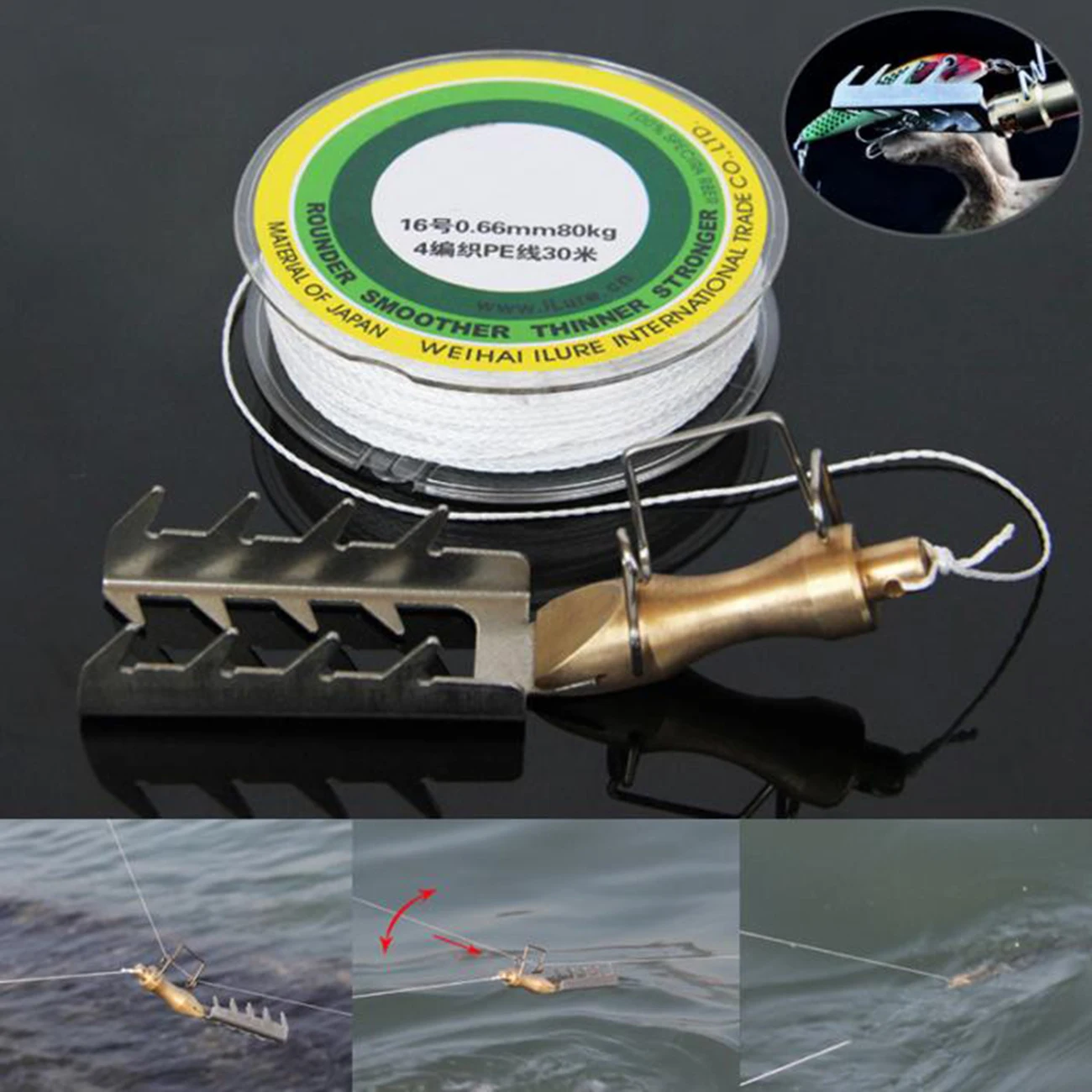 Fishing Lure Saver Fishing Lure Retriever With Rope Stainless Steel Bait Rescuer Fish Lures Seekers Fishing Tackle Accessories
Fishing Lure Saver Fishing Lure Retriever With Rope Stainless Steel Bait Rescuer Fish Lures Seekers Fishing Tackle Accessories