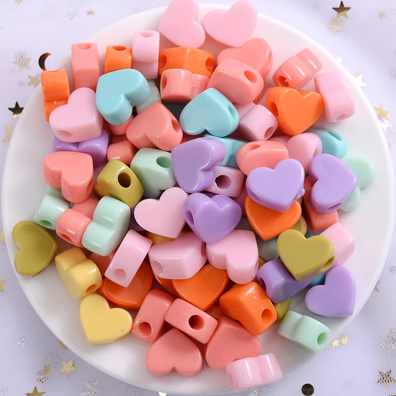10-60Pcs Mixed Cute Cartoon Heart Shape Acrylic Beads Loose Spacer Beads For Handmade Making DIY Jewelry Bracelet Accessories
10-60Pcs Mixed Cute Cartoon Heart Shape Acrylic Beads Loose Spacer Beads For Handmade Making DIY Jewelry Bracelet Accessories