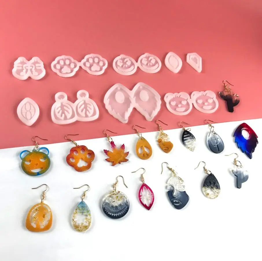 Earring Pendant Silicone Mold Wing Tassel Eardrop Resin Mold DIY Necklace Keychain Jewelry Making Tools Handmade Crafts
Earring Pendant Silicone Mold Wing Tassel Eardrop Resin Mold DIY Necklace Keychain Jewelry Making Tools Handmade Crafts