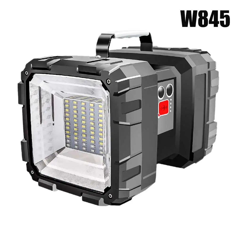 Super Bright With Handle Long Standby Portable Led Flashlight Search Outdoor Camping Torch Power Bank USB Rechargeable Spotlight
Super Bright With Handle Long Standby Portable Led Flashlight Search Outdoor Camping Torch Power Bank USB Rechargeable Spotlight