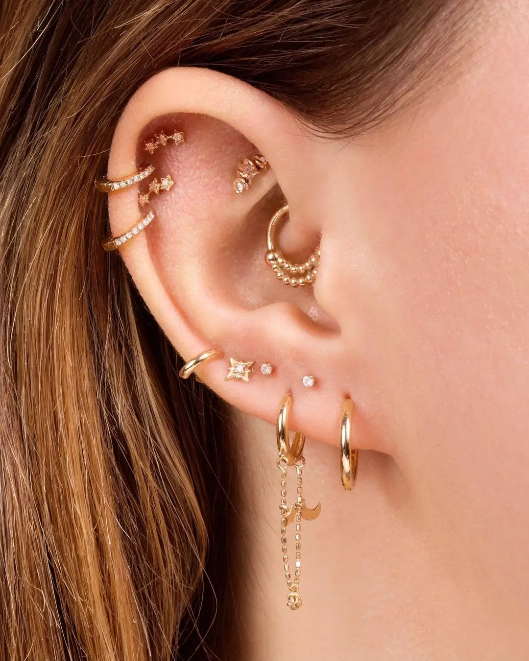 AMORCOME Luxulry Shiny Cubic Zircon Star And Moon Earrings Drop Earrings For Women Girls Pearl Tassel Wedding Jewelry
AMORCOME Luxulry Shiny Cubic Zircon Star And Moon Earrings Drop Earrings For Women Girls Pearl Tassel Wedding Jewelry
