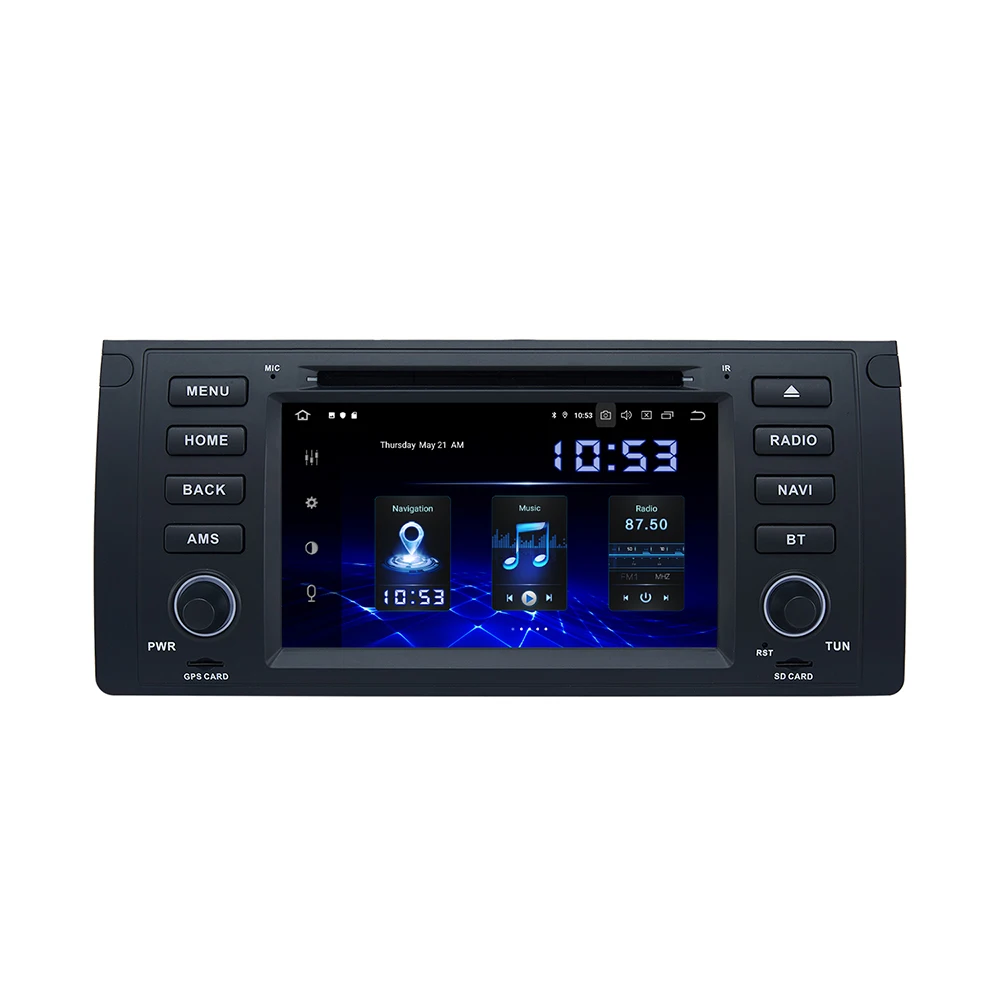 Dasaita 7" Android 10 Car Radio Multimedia Video Player 1 Din Headunit with DSP Carplay GPS Navigation for BMW E46 M3 1998-2006
Dasaita 7" Android 10 Car Radio Multimedia Video Player 1 Din Headunit with DSP Carplay GPS Navigation for BMW E46 M3 1998-2006