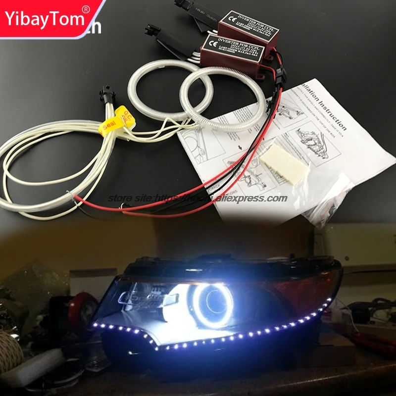 YibayTom WHITE 6000K CCFL Headlight Halo Angel Demon Eyes Kit Angel Eyes Light For Ford Edge 2011 2012
YibayTom WHITE 6000K CCFL Headlight Halo Angel Demon Eyes Kit Angel Eyes Light For Ford Edge 2011 2012