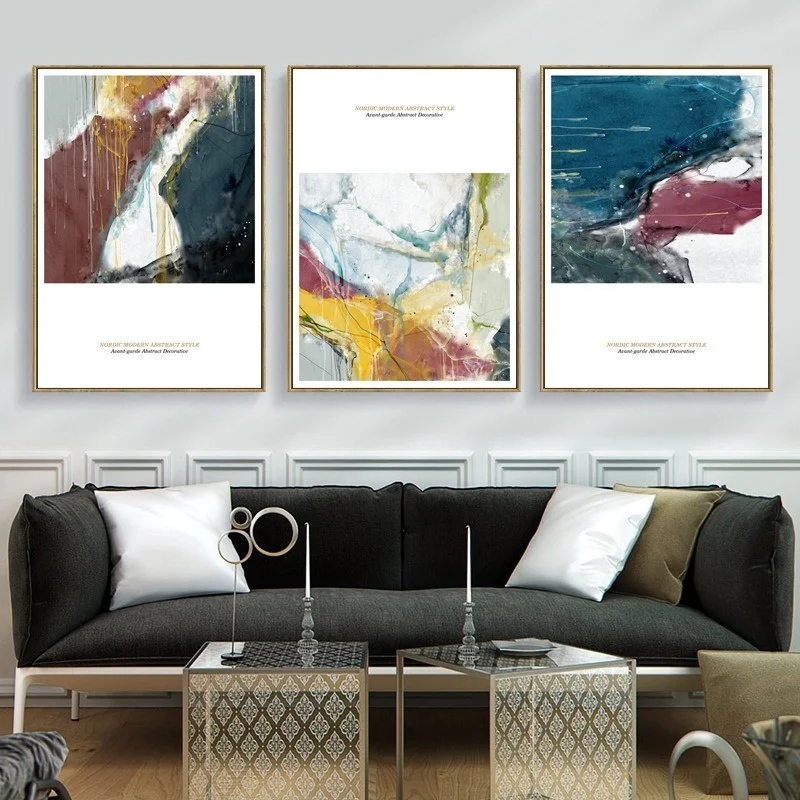 Decorative Painting Nordic Abstract Hotel Club Cafe Simple European and American Canvas Core Frameless Decorations
Decorative Painting Nordic Abstract Hotel Club Cafe Simple European and American Canvas Core Frameless Decorations
