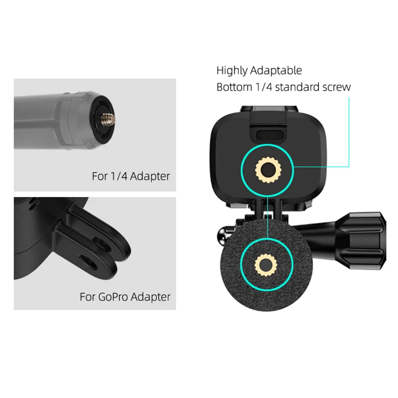 Multifunctional Extension Base Handheld Camera Holder Adapter Bracket Mount For FIMI PALM Handheld Camera Stabilizer Bracket
Multifunctional Extension Base Handheld Camera Holder Adapter Bracket Mount For FIMI PALM Handheld Camera Stabilizer Bracket