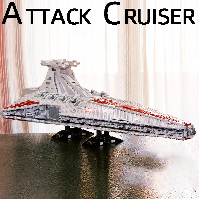 MOULD KING 21005 Warship Compatible with 05077 UCS Venator Republic Attack Cruiser Building Blocks Bricks Toys for Kids Gifts
MOULD KING 21005 Warship Compatible with 05077 UCS Venator Republic Attack Cruiser Building Blocks Bricks Toys for Kids Gifts