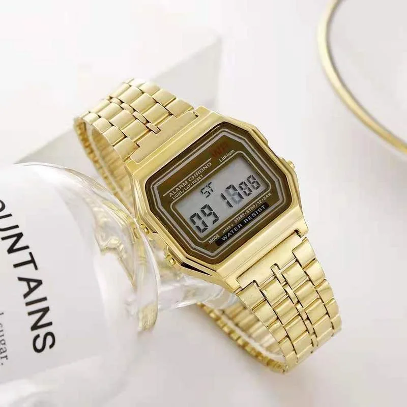 Luxury Digital Steel LED Electronic Luminous Watch Men and Women Business Multi-function Digital Sports Electronic Clock
Luxury Digital Steel LED Electronic Luminous Watch Men and Women Business Multi-function Digital Sports Electronic Clock