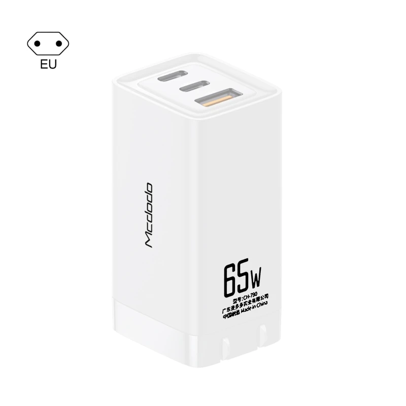 US/EU/UK Plug 65W GaN Wall Charger 3 Port Fast Charging Charger QC 3.0 Adapter
US/EU/UK Plug 65W GaN Wall Charger 3 Port Fast Charging Charger QC 3.0 Adapter