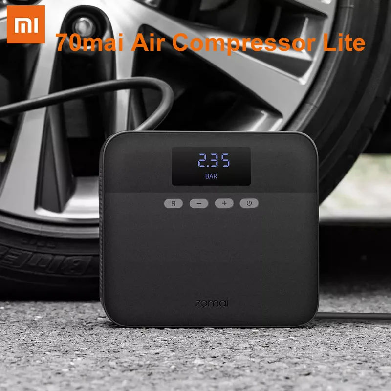Портативный Электрический автомобильный воздушный компрессор Xiaomi 70mai 12 В