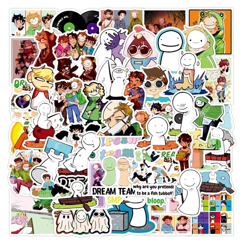 10/50PCS Anime Dream Smp Graffiti Stickers DIY Travel Luggage Guitar Fridge Laptop Waterproof Cartoon Sticker Decal for Kids
10/50PCS Anime Dream Smp Graffiti Stickers DIY Travel Luggage Guitar Fridge Laptop Waterproof Cartoon Sticker Decal for Kids