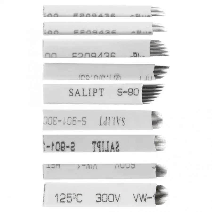 9 Types Eyebrow Tattoo Manual Microblading Permanent Makeup Sterile Needle Pin Blade Tattoo Accessories
9 Types Eyebrow Tattoo Manual Microblading Permanent Makeup Sterile Needle Pin Blade Tattoo Accessories