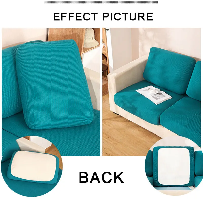 Sofa Seat Cover Thick Sofa Cushion Sheath Elastic Corner Couch Seat Cushion Cover Solid Color Funiture Protector Cover Brown
Sofa Seat Cover Thick Sofa Cushion Sheath Elastic Corner Couch Seat Cushion Cover Solid Color Funiture Protector Cover Brown