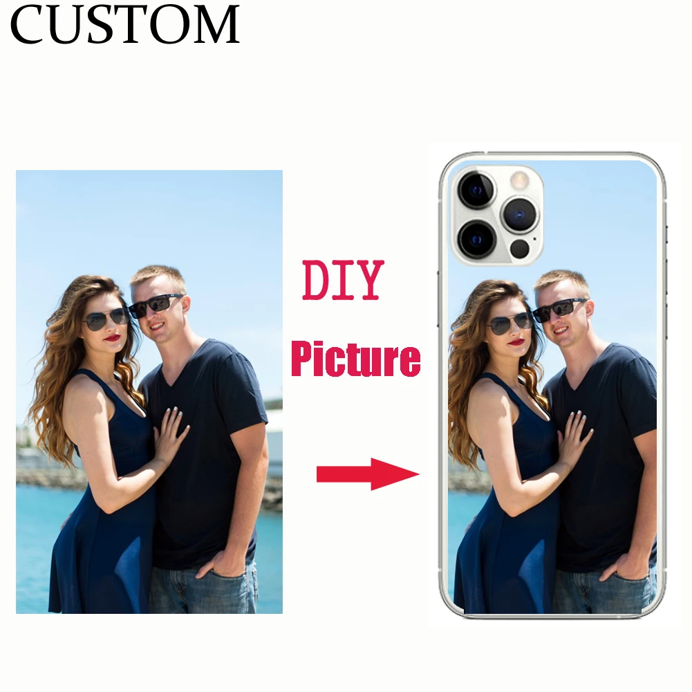 Custom Your Own Soft TPU Phone Case For iPhone 13 11 12 Pro Max 7 8 Plus X XS XR SE 2020 Mini Cover Picture Name Photo DIY Case
Custom Your Own Soft TPU Phone Case For iPhone 13 11 12 Pro Max 7 8 Plus X XS XR SE 2020 Mini Cover Picture Name Photo DIY Case