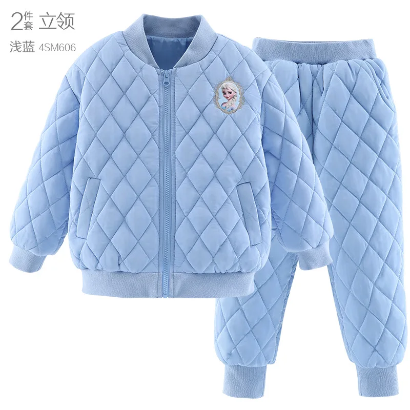 Original Disney Frozen Aisha Princess Children's Cotton Jacket Set Jacket Liner Baby Cotton Jacket Jacket Pants Two-piece
Original Disney Frozen Aisha Princess Children's Cotton Jacket Set Jacket Liner Baby Cotton Jacket Jacket Pants Two-piece