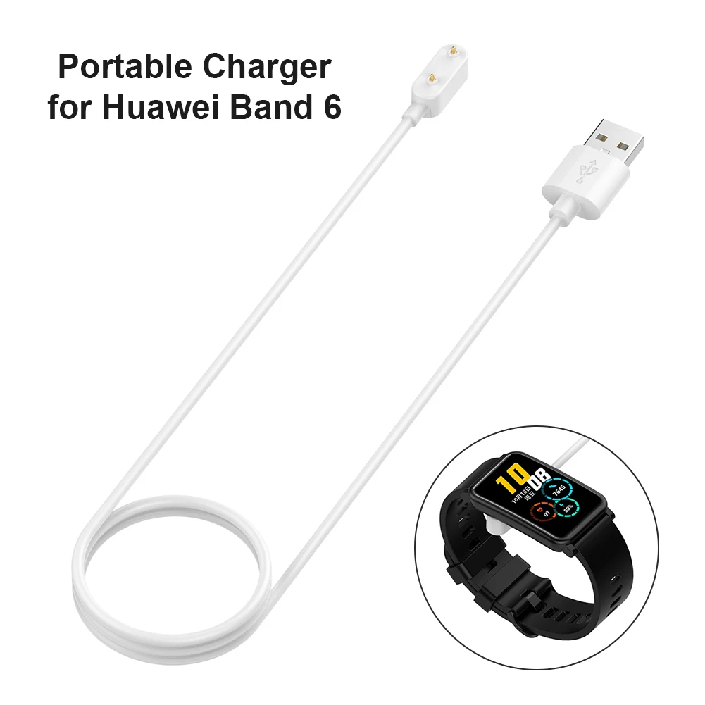USB Charging Cable for Huawei Band 6 Pro/Huawei Watch Fit/Children 4X/Honor ES/Band Charger Cord | Электроника