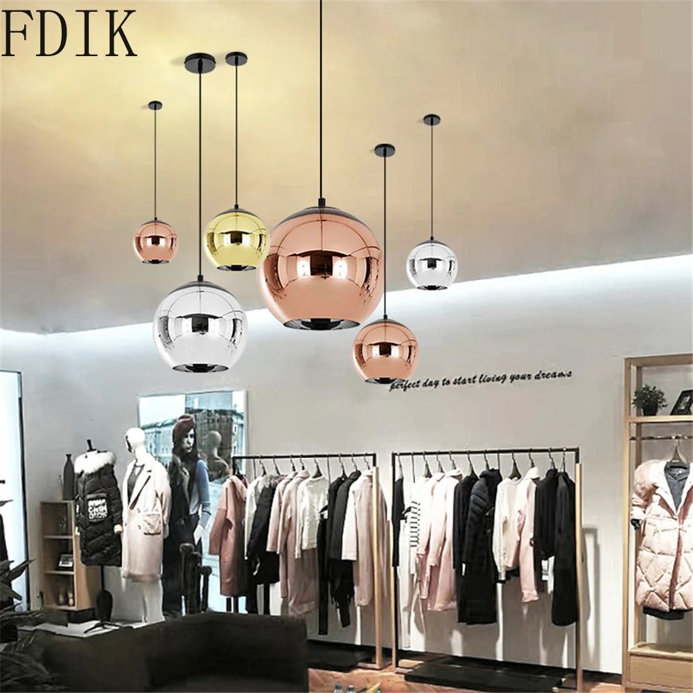 Modern Plating Pendant Lights Led Hanging Lamp 15cm/20cm/25cm Glass Ball Indoor Lighting Fixture for Living Room Kitchen Coffee
Modern Plating Pendant Lights Led Hanging Lamp 15cm/20cm/25cm Glass Ball Indoor Lighting Fixture for Living Room Kitchen Coffee