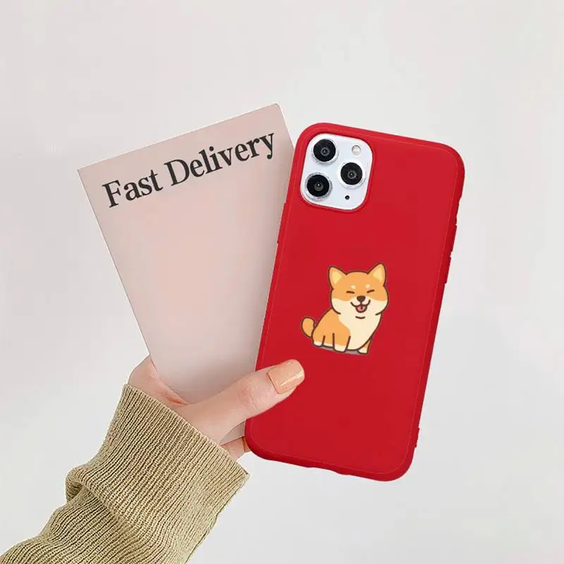 Cute cartoon animal corgi dog Phone Case Candy Color for iPhone 11 12 mini pro XS MAX 8 7 6 6S Plus X SE 2020 XR
Cute cartoon animal corgi dog Phone Case Candy Color for iPhone 11 12 mini pro XS MAX 8 7 6 6S Plus X SE 2020 XR