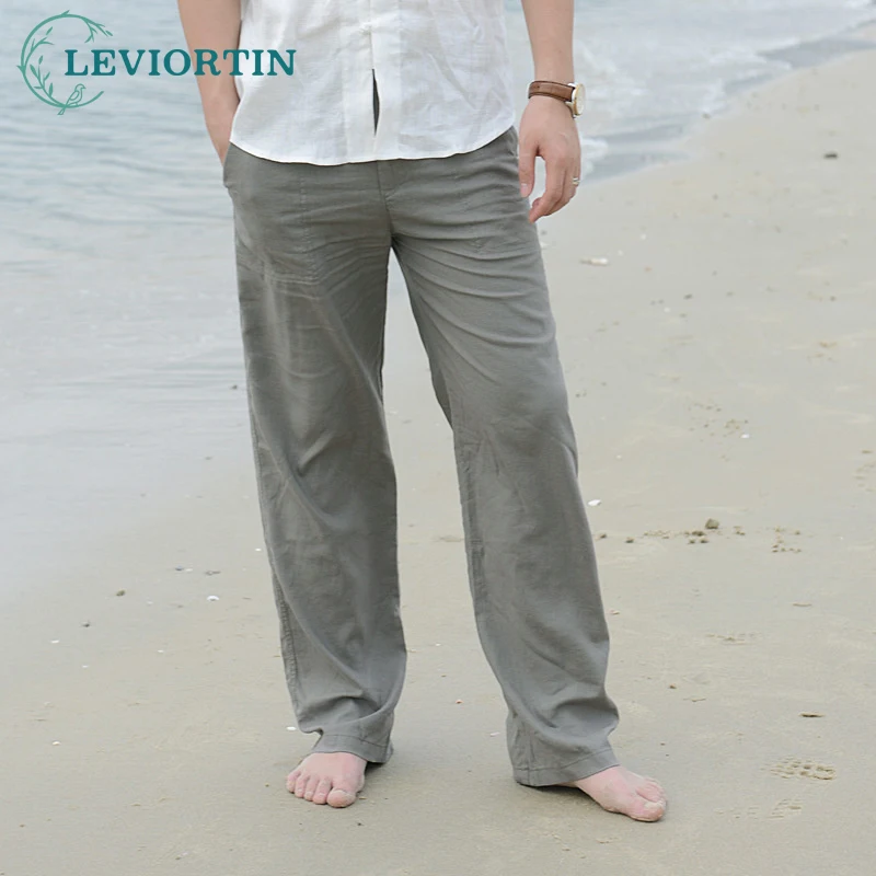 2022 Casual Summer Men Cotton Linen Wed Leg Thai Fisherman Loose Long Pant White Black Solid Color Beach Breathable Pants
2022 Casual Summer Men Cotton Linen Wed Leg Thai Fisherman Loose Long Pant White Black Solid Color Beach Breathable Pants