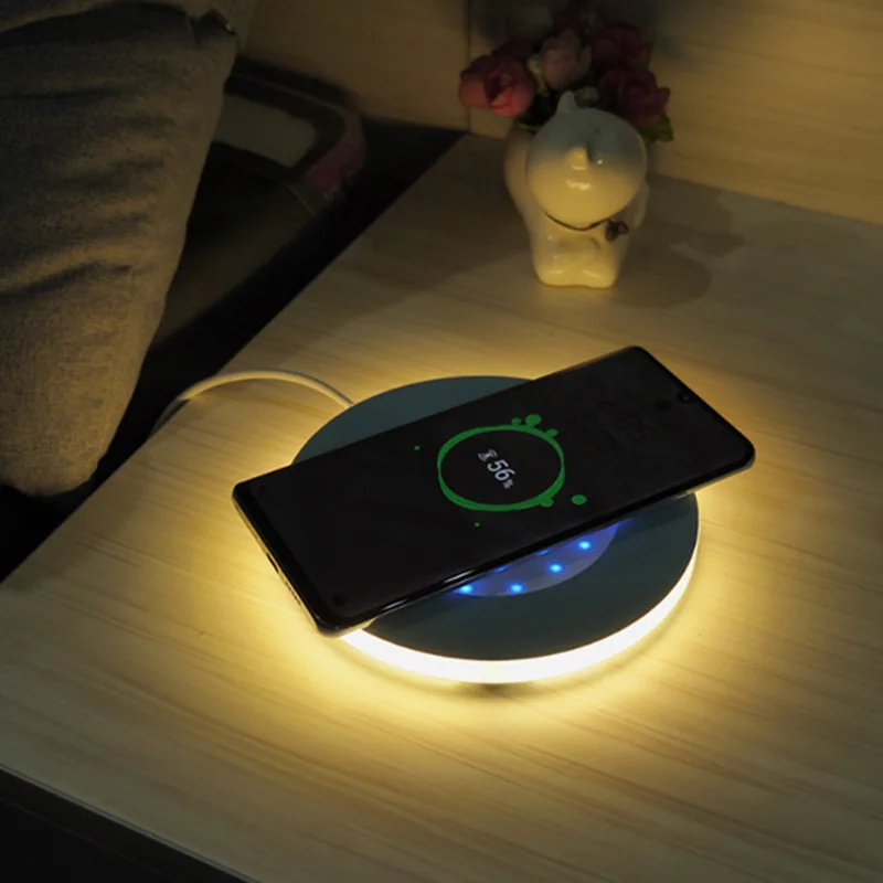 Multi-color Optional Round Desk Lamp Smart Phone Charging Night Light Bedroom Bedside Table Lighting
Multi-color Optional Round Desk Lamp Smart Phone Charging Night Light Bedroom Bedside Table Lighting