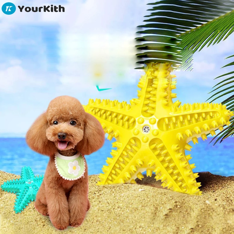 YourKith Water Dog Toy Juguete del perro Starfish Sounding Pet Dog Toy Molar Stick Dog Toothbrush Star-Shaped Pet Accessorie
YourKith Water Dog Toy Juguete del perro Starfish Sounding Pet Dog Toy Molar Stick Dog Toothbrush Star-Shaped Pet Accessorie