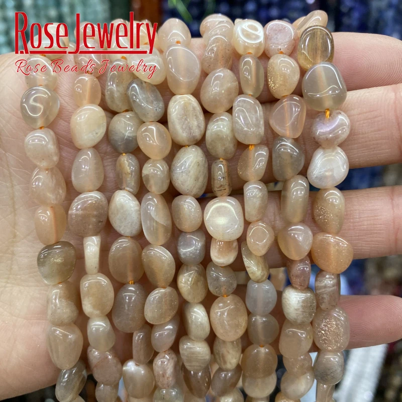 6x8 8x10mm Natural irregular Sunstone loose beads smooth Spacer interval beads For Jewelry Making DIY Stone Bracelet Necklace
6x8 8x10mm Natural irregular Sunstone loose beads smooth Spacer interval beads For Jewelry Making DIY Stone Bracelet Necklace