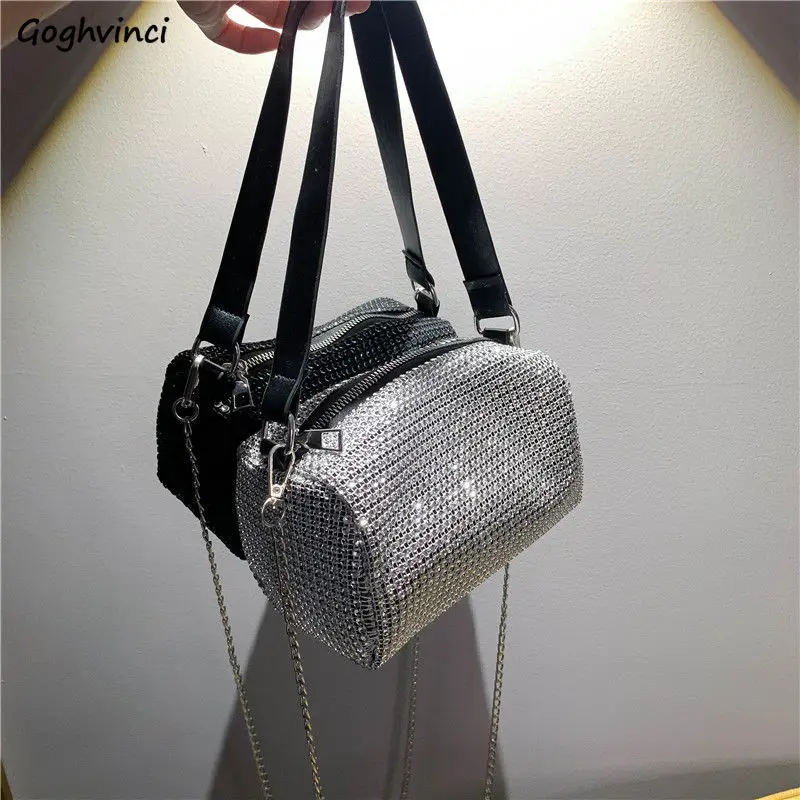 Crossbody Bags Women Diamonds Chain Flap-bag Ladies Bling Fashion Chic Party Club Street-style Simple All-match Womens Handbags
Crossbody Bags Women Diamonds Chain Flap-bag Ladies Bling Fashion Chic Party Club Street-style Simple All-match Womens Handbags