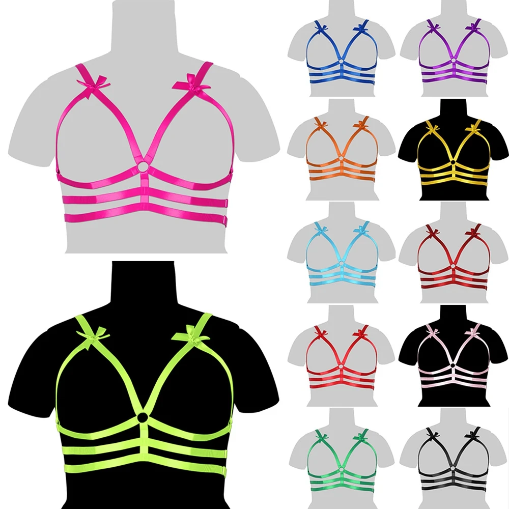 Harness Fashion Women's Underwear Exotic Costumes Sexy Lingerie Body Bandage Goth Stockings Garter Thigh Suspenders Plus Size
Harness Fashion Women's Underwear Exotic Costumes Sexy Lingerie Body Bandage Goth Stockings Garter Thigh Suspenders Plus Size