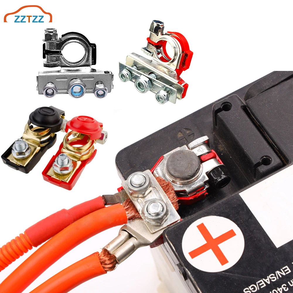12V 24V Battery Terminal Connectors,Top Post Battery Terminal Ends,Copper Plate Positive and Negative Applicated in Car Boat Van
12V 24V Battery Terminal Connectors,Top Post Battery Terminal Ends,Copper Plate Positive and Negative Applicated in Car Boat Van