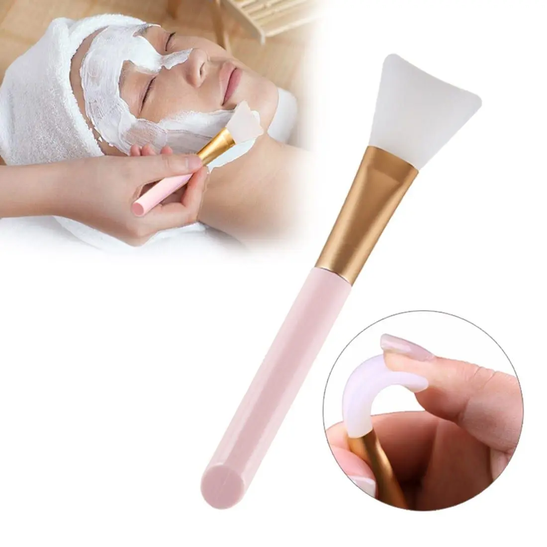 1Pcs Professional Soft Silicone Mask Brushes Foundation Makeup Brushes Cosmetic Make up Face Skin Care Beauty Makeup Tools
1Pcs Professional Soft Silicone Mask Brushes Foundation Makeup Brushes Cosmetic Make up Face Skin Care Beauty Makeup Tools