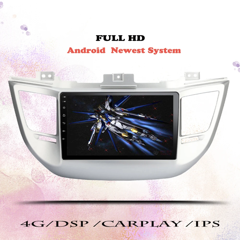 Автомобильный DVD-плеер Carplay DSP 9 дюймов Android 10 0 8 ядер 6 ГБ 128 GPS радио Wi-Fi магнитофон
