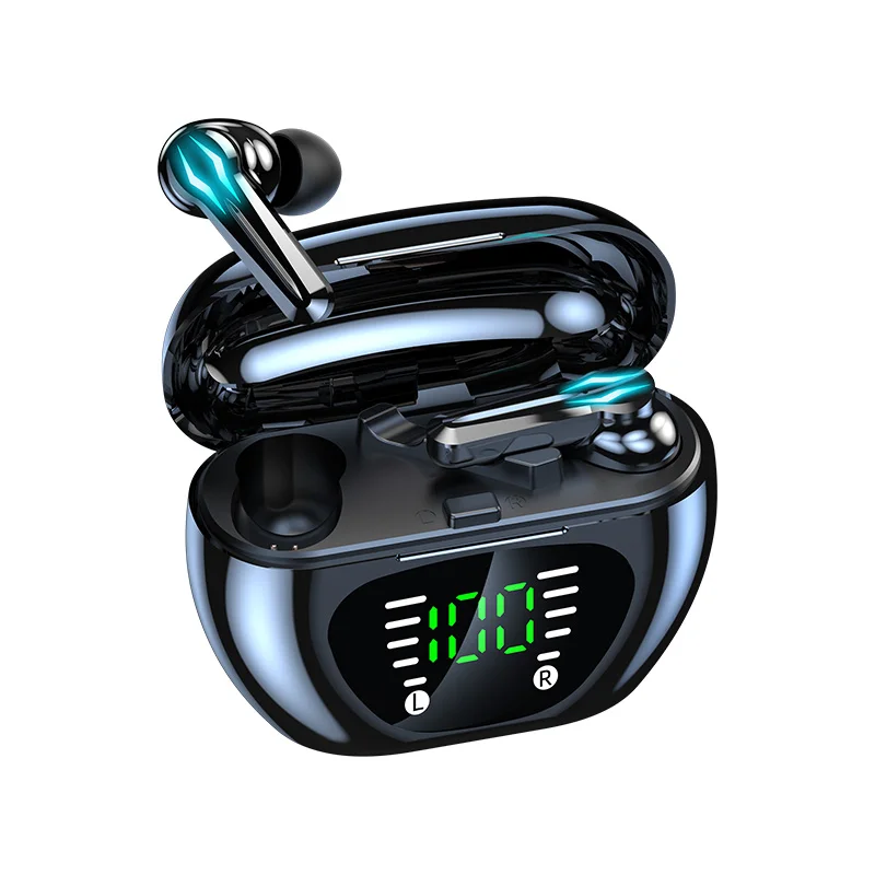 V5.1 Wireless Earbuds Bluetooth Headphones Noise Cancelling Deep Bass Stereo Smart Touch Gamer Earphone With 2000mAH Charge box
V5.1 Wireless Earbuds Bluetooth Headphones Noise Cancelling Deep Bass Stereo Smart Touch Gamer Earphone With 2000mAH Charge box