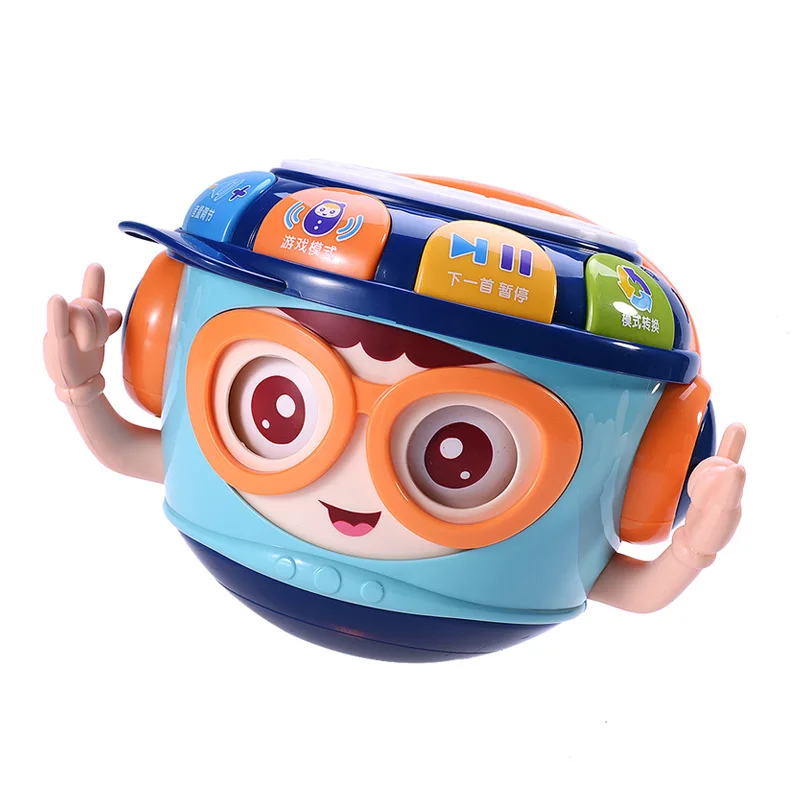 Dance Sound and Light Music Drum Tumbler Educational Early Education Enlightenment Infant Parent-Child Interactive Game Toys
Dance Sound and Light Music Drum Tumbler Educational Early Education Enlightenment Infant Parent-Child Interactive Game Toys