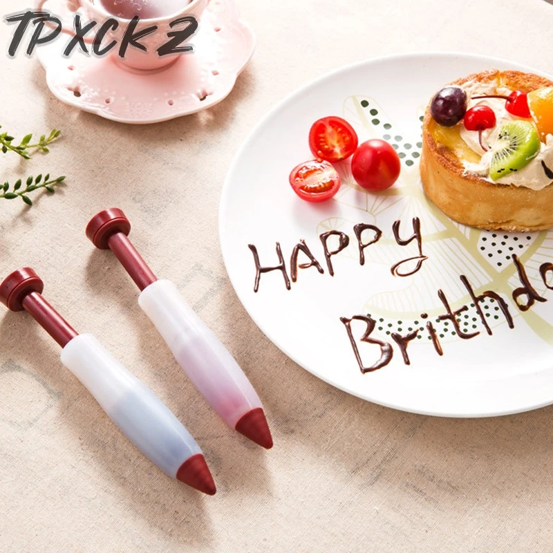 Silicone Fondant Cake Pen Gel Pastry Icing Writing Syringe Baking Decor Kitchen DIY Tools Dessert Decorators Kitchen Accessories
Silicone Fondant Cake Pen Gel Pastry Icing Writing Syringe Baking Decor Kitchen DIY Tools Dessert Decorators Kitchen Accessories