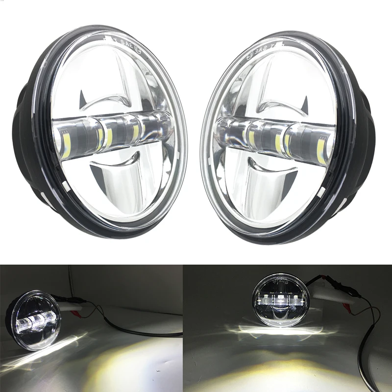 DOT SAE 4.5 Inch LED Fog Lights Projector Auxiliary motor Headlight Passing Fog Light Lamps for Electra Glide Road King Ultra.
DOT SAE 4.5 Inch LED Fog Lights Projector Auxiliary motor Headlight Passing Fog Light Lamps for Electra Glide Road King Ultra.
